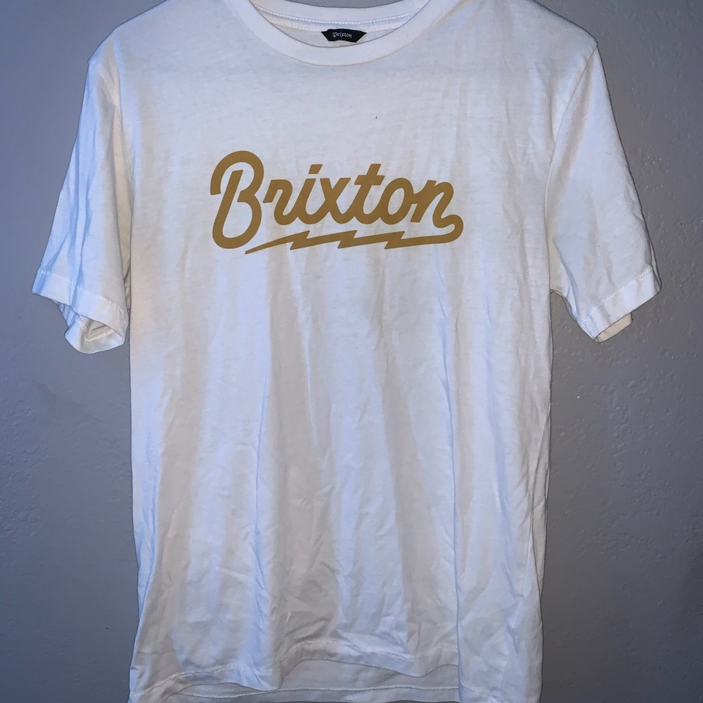 White Brixton Tee